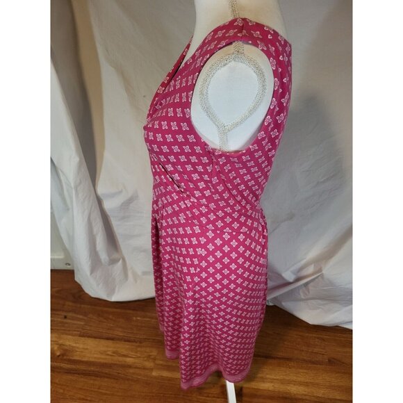 Lands‎ End Pink Pima Cotton Modal Size S 6-8 Dress - Picture 4 of 6